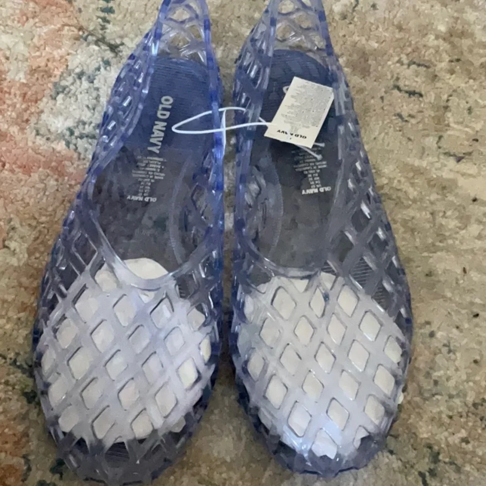 NWT Girls Old Navy Clear Jelly Sandals